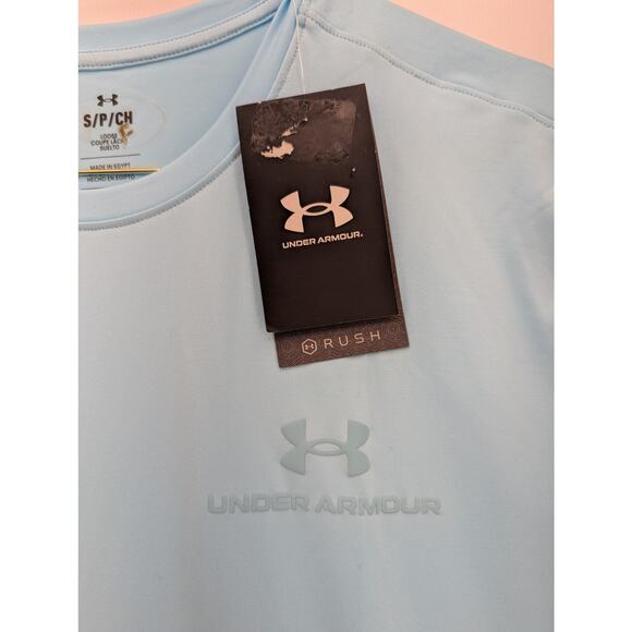 NWT Under Armour Men's UA Vanish Energy Short Sleeve Tee in Stream sz Small - Picture 4 of 7